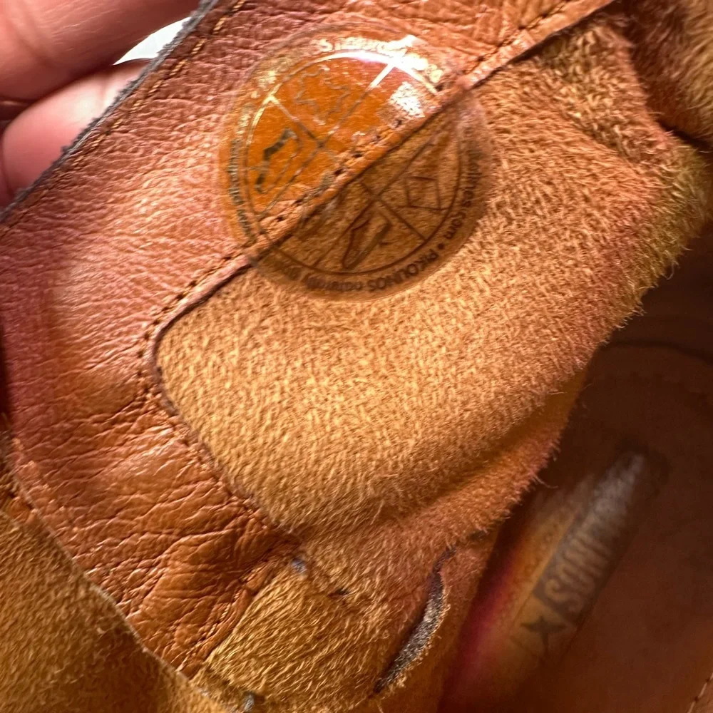 Pikolinos Dark Brown Leather Ankle Boots with Buckle - Picture 3 of 16